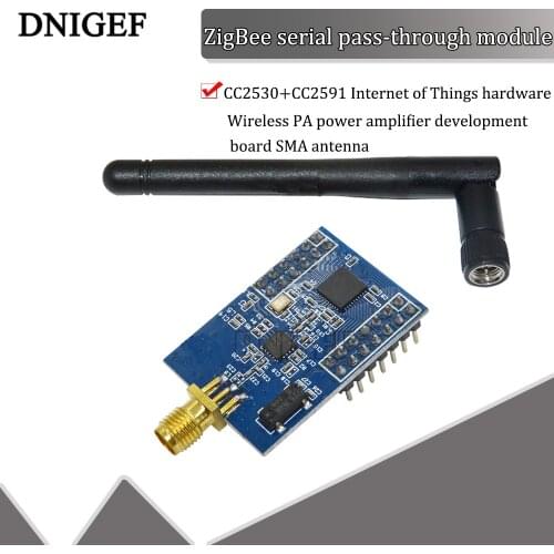 DNIGEF ZigBee Conversion Serial Port TTL Uart Wireless PA Module CC2530+CC2591