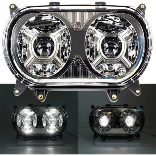124 W Led Double Headlight Motorcycle Light for Road Glide 2015 2016 2017 2018 2019 2020