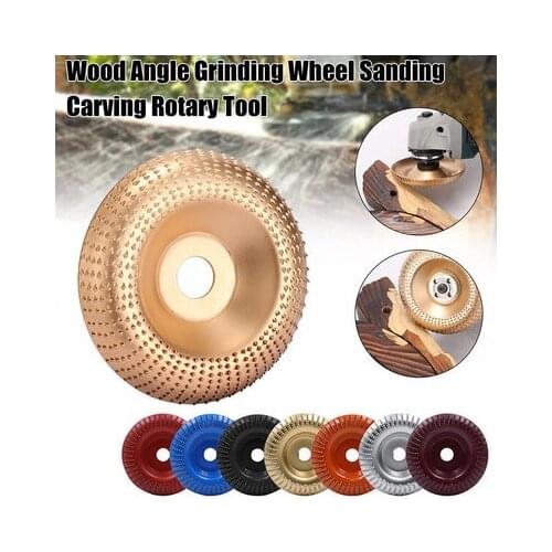 Woodworking Polishing Wheel Angle Grinder Shaped Barbed Disc Arc Root Carving Wooden File Polishing Disc Rotary Tool Accessories