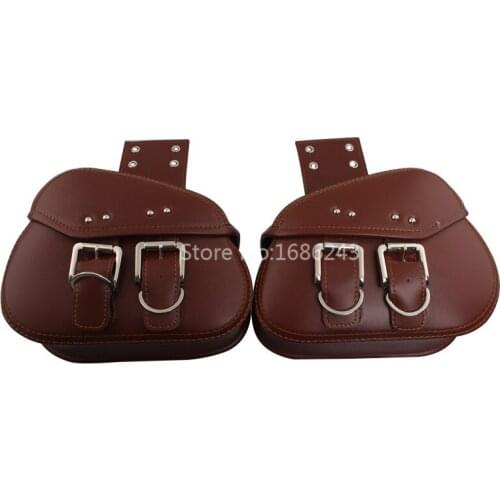 Motorcycle Accessories Saddlebag Saddle Bag Side Tool Luggage Storage Bags For Harley Sportster Honda Suzuki Kawasaki Yamaha