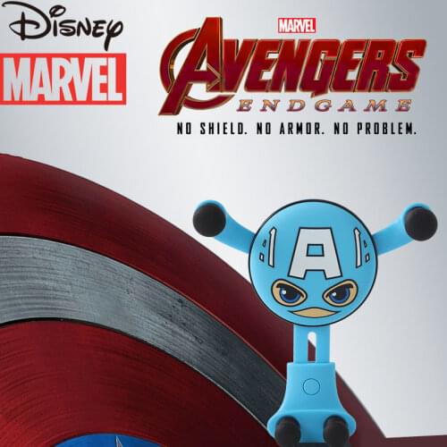 Disney Marvel Avengers Car Multifunctional Gravity Support Frame Air Conditioning Air Outlet Mobile Phone Navigation Frame