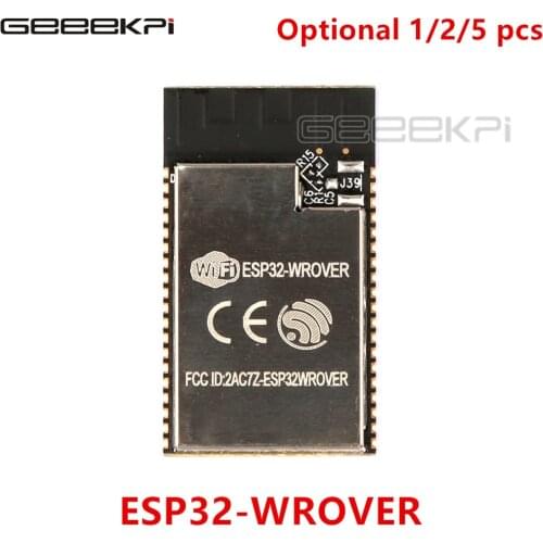 New! ESP32-WROVER ESP-32 ESP-32S 4MB RAM Module Core CPU with Low Power Consumption