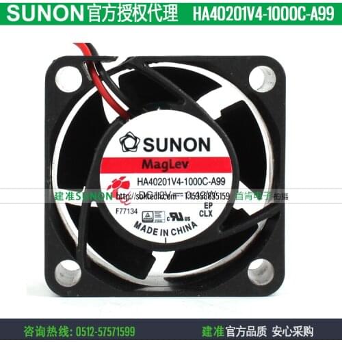 NEW SUNON HA40201V4-1000C-A99 4020 12V 0.42W silence cooling fan