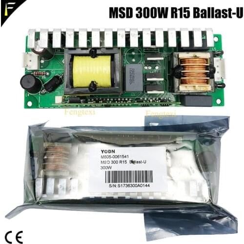 Platinum Beam Spot Light Lamp Bulb MSD 300w R15/15R Ballast U Electronic Moving Spotlight R15 330 Ballast Part Boad Kit Supply