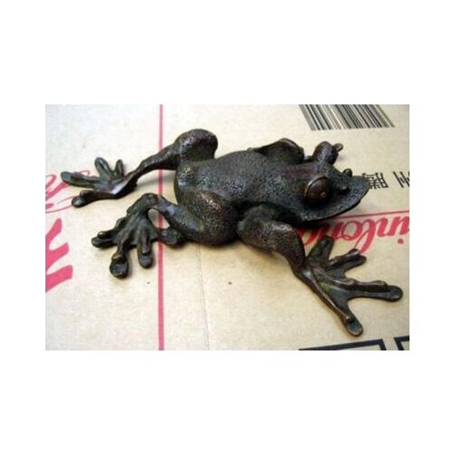Free shipping Details about Chinese Bronze Statue - Frog