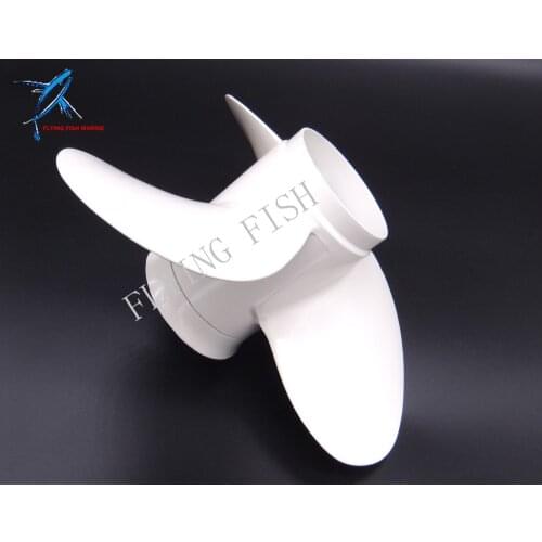 11 3/8x12 Aluminum Alloy Propeller for Yamaha 25HP 30HP 40HP 45HP 50HP 55HP 60HP Outboard Motor 69W-45952-00