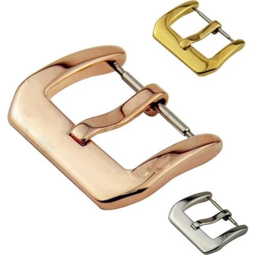Stainless Steel Watch Band Pin Buckle Parts Strap Clasp 8 10 12 14 16 18 20mm