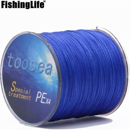 FishingLife 100M 4 Multifilament 100% PE Braided Fishing Line 6LB to 120LB Super PE Line
