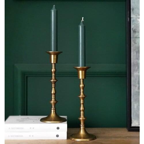 Modern Nordic Candle Holders Decorations Minimalist Retro Vintage Candle Holders Creativity Decor Bougeoir Home Decor BC50ZT