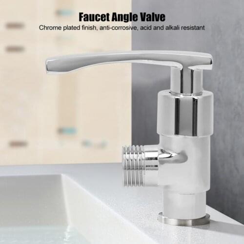 Faucet Angle Valve Tap Water Control Valve Faucet Angle Valve Bathroom Kitchen Accessories
