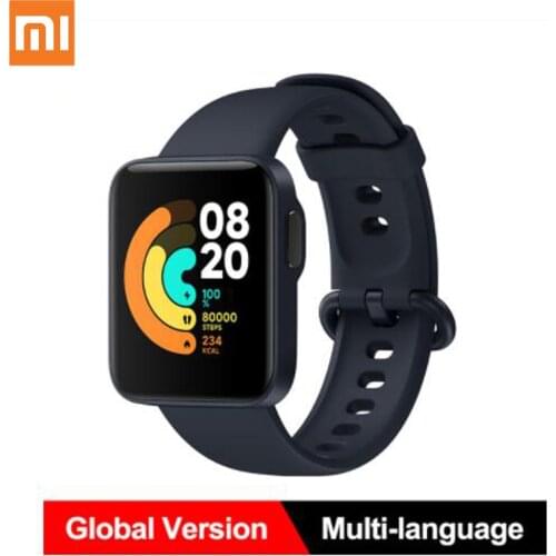 Global Version Xiaomi Mi Watch Lite Bluetooth Smart Watch GPS 5ATM Waterproof SmartWatch Fitness Heart Rate Monitor mi band