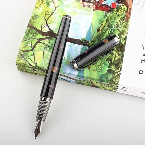 High quality PAILI Business gift metal art Pattern student Fountain Pen Stationery Office School Supplies
