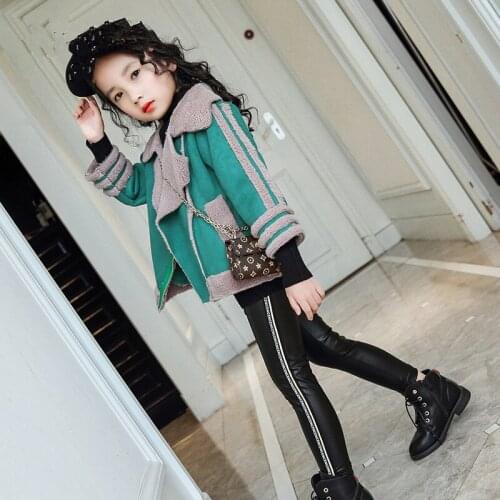 2019 girl baby winter coat Cashmere inside thick warm coats jackets kid girls clothes children outfit