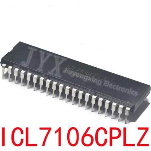 2PCS ICL7106CPLZ DIP40 ICL7106 DIP 7106CPLZ DIP-40 new and original IC