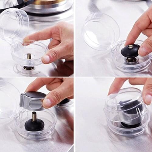 2Pcs/lot Gas Stove Switch Protective Cover Kitchen Protection For Baby Kids Safety Stove And Oven Knob Cover Cookware Parts