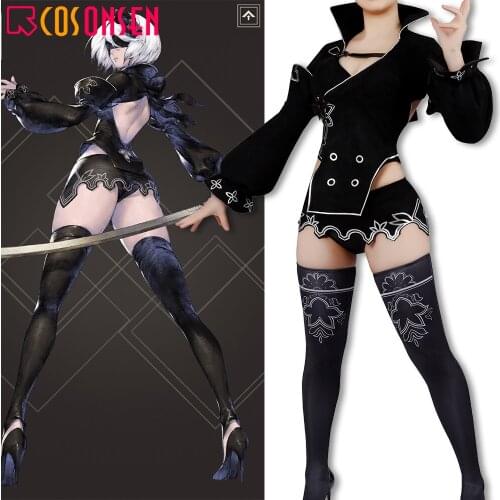 2B NieR Re[in] carnation Cosplay 2B Sexy Outfits Cosplay Costume Women Fancy Dress COSPLAYONSEN