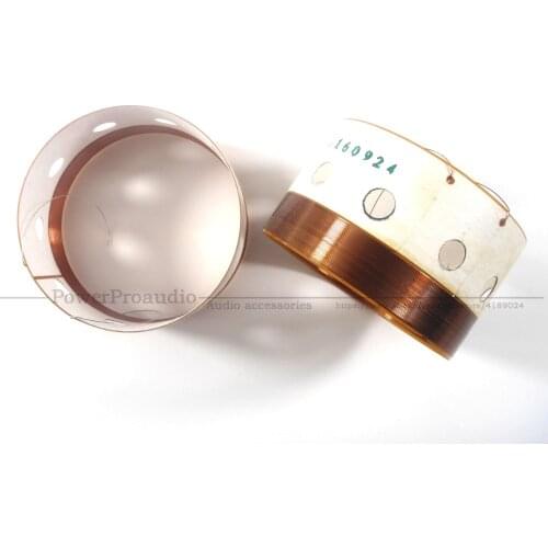 2X hiqh Quality Replacement Voice coil For RCF LF18N401 8Ohm Tweeter Speaker In/Out Voice coil 8 Ohm