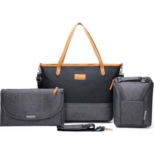 3pcs/set Diaper Bag Maternity Nappy Backpack Bag Baby Travel Baby Bags for Mom backpack maternity Womens Fashion Bag Baby Care