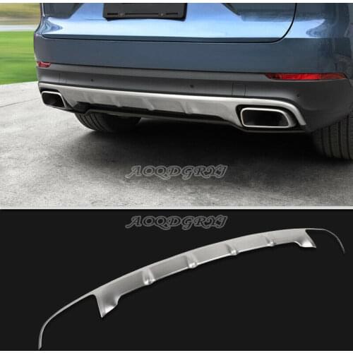 Car Accessories For Porsche Cayenne 2018-2021 Rear Bumper Protector Skid Plate Guard Trim Cover