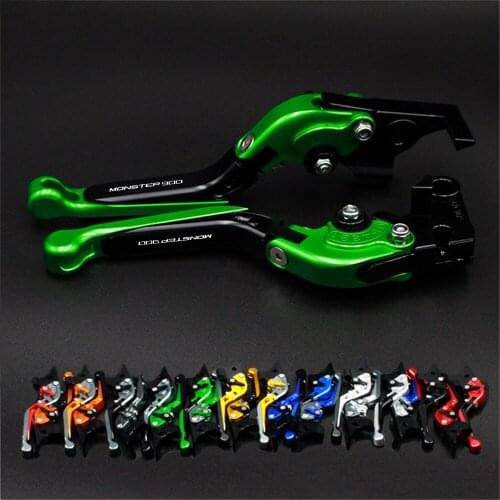 CNC Adjustable Folding Extendable Motorbike Motorcycle Brake Clutch Levers For Ducati MONSTER 900 M 900 M 900 2000-2005