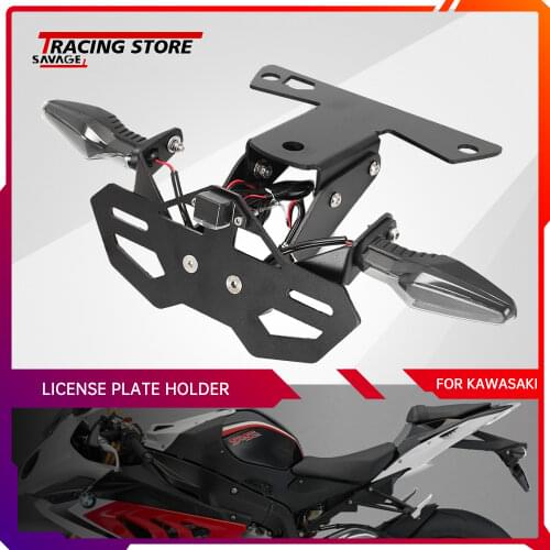 Fender Eliminator Kit For BMW S 1000RR 1000R HP4 2010-2018 Motorcycle Accessories Rear Tail Tidy LED Licence Plate Bracket