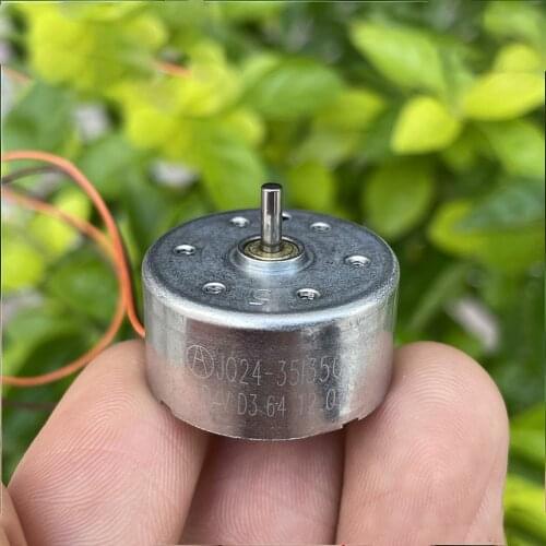 DC 1.5V-6V 300 DC Motor 3V 5V Solar-Generator CD-Machine Round Thin Motors Quiet DIY Small USB Fan Recording Radio with Wire