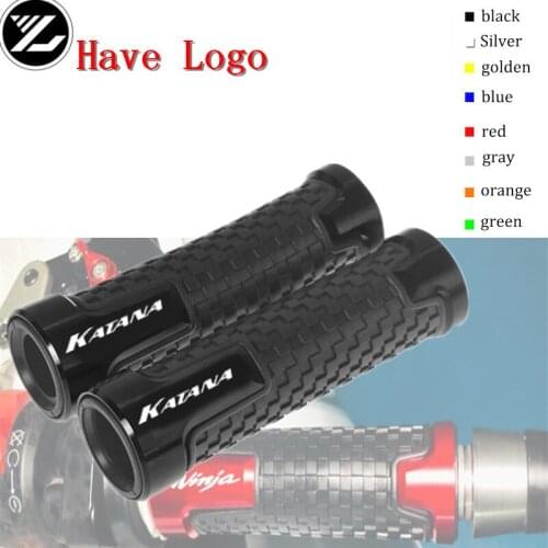 Motorcycle Accessories Handlebar Grips 7/8 "22mm bar end For SUZUKI KATANA 600/750 KATANA 1998-2006 1999 2000 01 02 03 04 05 06