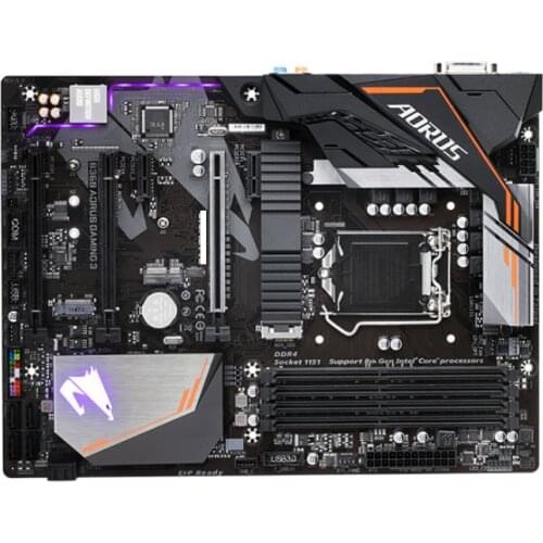 Desktop motherboard New Gigabyte B360 AORUS GAMING 3 original LGA 1151 DDR4 B360 desktop E-sports game computer motherboards