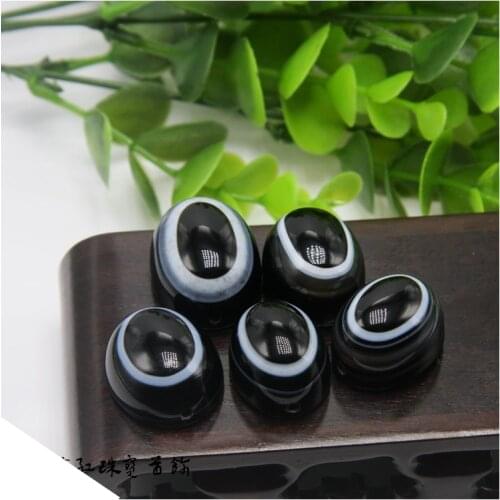 Natural onyx eyes pendants agates crystal straight hole locket DIY charm jewelry wholesale free shipping 1 PCS