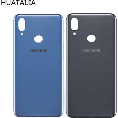 New For Samsung Galaxy M01 Back Battery Cover Door Housing SM-M015f case SamsungGalaxyM01batterycase