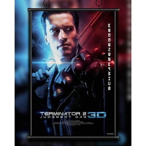 A82 Silk Poster Home Decoration Untitled Terminator 2 Arnold Schwarzenegger 2017 Movie Wall Art Christmas Gift