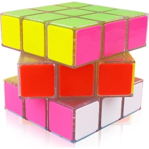 Roaring Lion 3x3x3 Speed Magic Cube Twist Puzzle Toy Brain Teaser 3D IQ Game Ultra-Smooth 3x3 Professional Yuxin Big Size 88.5mm