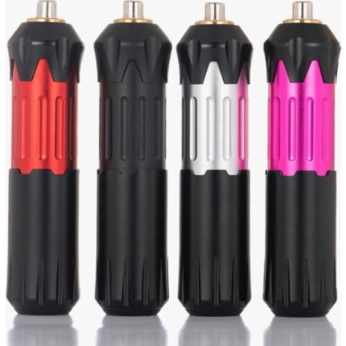 Tattoo Pen Rotary Machine Gun Switch Knob Design RCA Cable Needle Cartridges Tattoo Supply Permanent Makeup