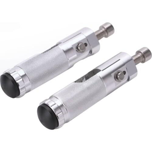 Universal Motorcycle Motor Bike Rear Pedal Board Folding Footrests Footpegs Foot Rests Pegs