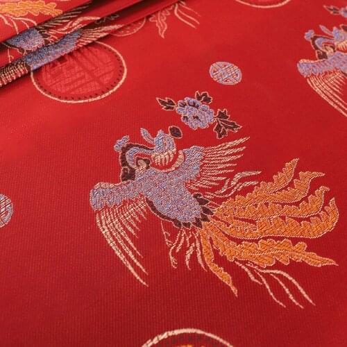 Brocade jacquard fabric new high quality damask clothing material for sewing DIY patchwork cheongsam desinger stain fabrics