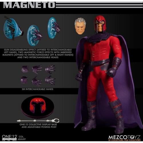 1/12 X-Men Magneto Gift Pack Movie Characters Action Figure Toys Collection Decoration Gifts In Stock