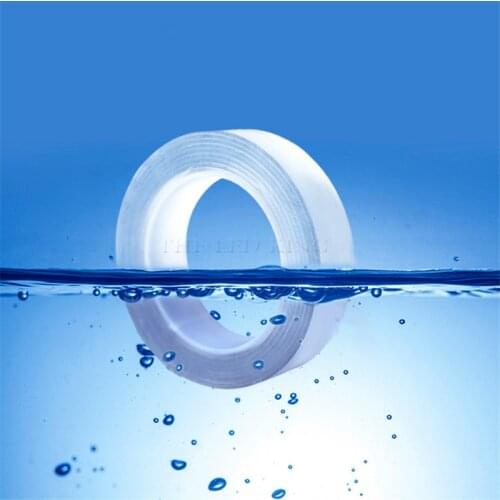 1M/3M/5M Nano Tape Double Sided Tape Transparent Non Marking Reusable Waterproof Tape Can Clean Kitchen Bathroom Wall Stickers
