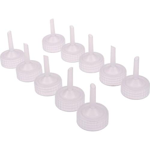 10 Pcs Aquarium Brine Shrimp Incubator Cap Artemia Hatcher Regulator Valve Kit Pet Supplies