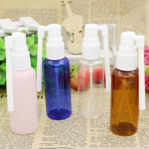 500pcs 50ml Empty Plastic Spray Bottle Small Sample Bottle Cosmetics Packaging Sample Sack new