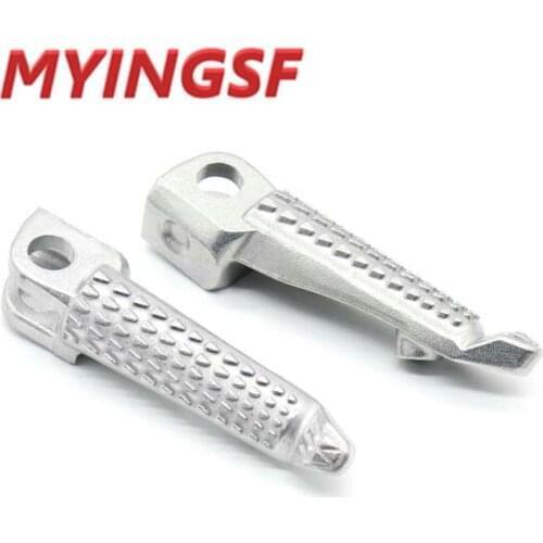 Motorcycle Accessories Front Foot Pegs Footrest Pedal Pads For KAWASAKI Z250 Z300 Z650 Z900 VERSYS-X 300 VERSYS NINJA 250/R 650