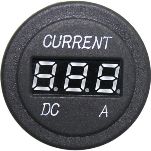 Car Auto 12V/24V DC 1A-10A LED Digital Ammeter Amp Gauge Meter Tester