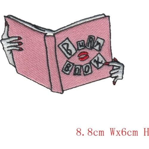 Free Shipping Fee 5.7x8.9cm Embroidery Sticker Iron Patch Support Custom Design and 3D