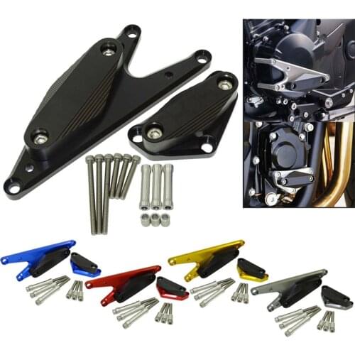 CNC Engine Stator Crankcase Cover Guards Crash Pad Sliders Protector For SUZUKI Bandit GSF 650 A/S/SA/SUA/U/UA GSF650 2007-2020