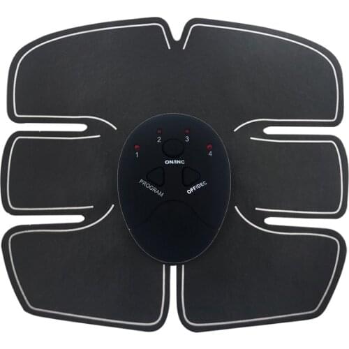 Electric Muscle Abdominal Stimulator Body Massage Abdominal Muscle Exerciser Exercise Machine Fat Burning Fitness Massage Unisex