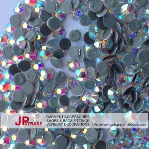 Hotfix 4mm flatback crystal ab for clothing rhinestone designs,decorative microphone stand/crystal trees/motif/DIY/sash saree