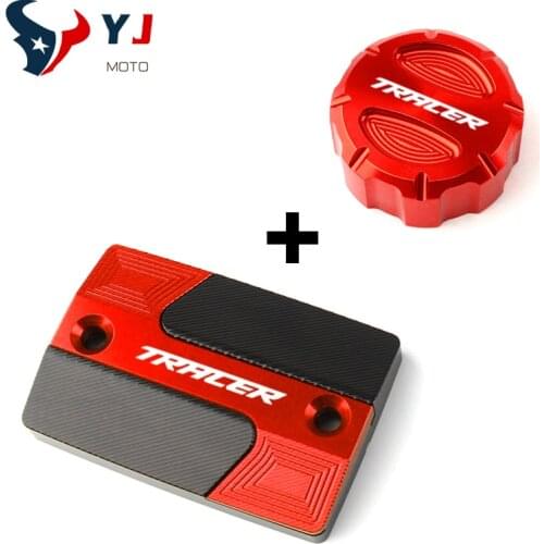 For Yamaha TRACER 900 700 GT 900GT TRACER MT09 MT07 MT 09 MT 07 CNC Front & Rear Brake Fluid Cylinder Master Reservoir Cover Cap