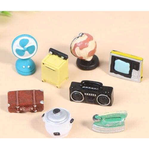 Doll House Mini Furniture Decoration Television Washing Machine Rice Cooker
