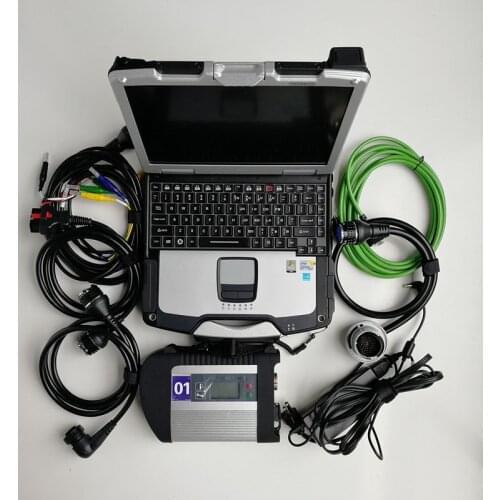 MB Star Scanner C4 & Used Diagnostic laptop CF-30 4G Military Toughbook & 360GB SSD for Auto Star Diagnosis
