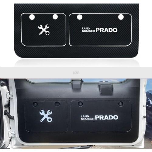 Rear Door Kick Pad for Toyota Land Cruiser Prado 150 J15 2010 2011 2012 2013 2014 2015 2016 2017 2018 2019 2020 Accessories