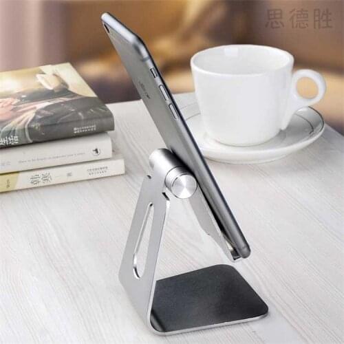 Aieach Desktop Holder Tablet Stand For ipad 9.7 10.2 10.5 11 inch Rotation Aluminium Tablet Stand secure For Samsung Xiaomi